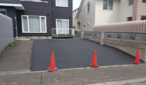 解体・アスファルト舗装