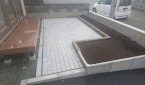 インターロッキング・花壇