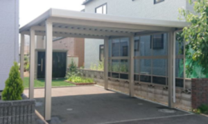 YKKジーポートneo　1台用ワイド　プラチナステン