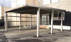 台形加工カーポート