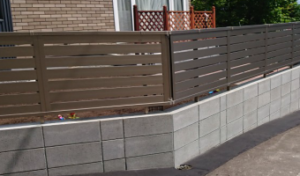 普通ブロック塀施工例4-1